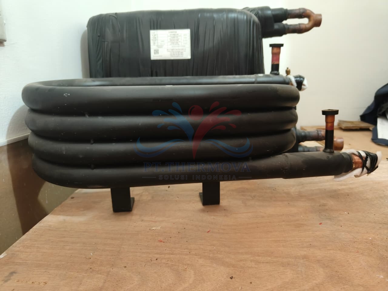 Sparepart Heat Exchanger Heat Pump Air to Water